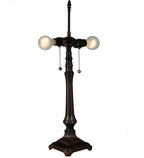 Meyda Tiffany Diamond Ring Table Lamp - Stained Glass Diamond Ring Table Lamp Base