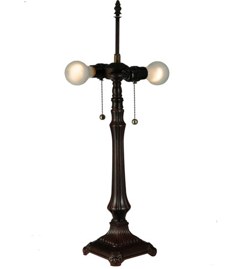 Meyda Tiffany Diamond Ring Table Lamp - Stained Glass Diamond Ring Table Lamp Base
