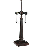 Meyda Tiffany Prairie Peaks Table Lamp - Stained Glass Prairie Peaks Table Lamp Base