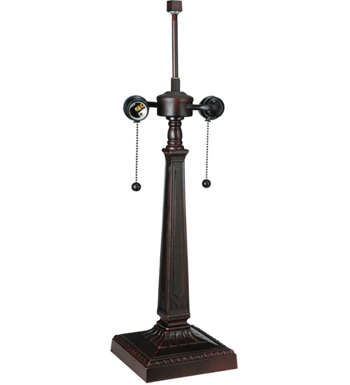 Meyda Tiffany Prairie Peaks Table Lamp - Stained Glass Prairie Peaks Table Lamp Base