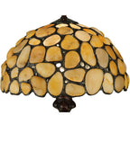 Meyda Tiffany Agata Table Lamp - Stained Glass Agata Table Lamp Shade