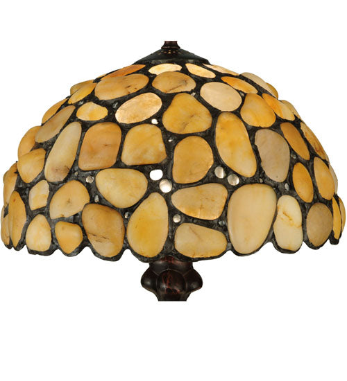 Meyda Tiffany Agata Table Lamp - Stained Glass Agata Table Lamp Shade