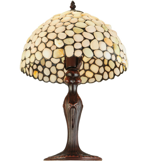 Meyda Tiffany Agata Opal Table Lamp - Stained Glass Agata Opal Table Lamp Upward