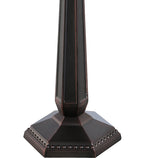 Meyda Tiffany Tuscaloosa Table Lamp - Stained Glass Tuscaloosa Table Lamp Base Closeup