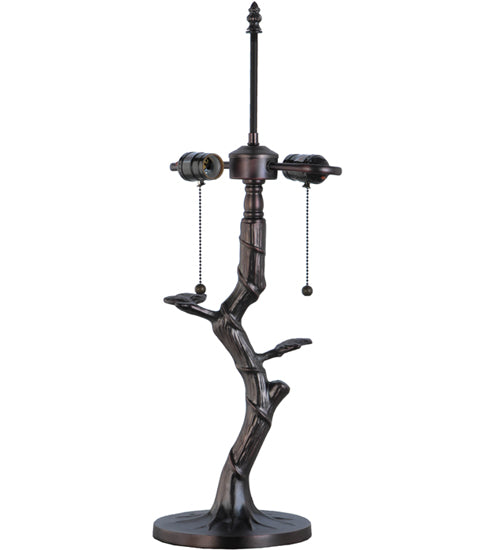 Meyda Tiffany Fruit Tree Table Lamp - Stained Glass Fruit Tree Table Lamp Base