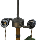 Meyda Tiffany Loro Paraiso Table Lamp - Stained Glass Loro Paraiso Table Lamp Light Fixture