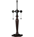 Meyda Tiffany Peacock and Lace Table Lamp - Stained Glass Peacock and Lace Table Lamp Base