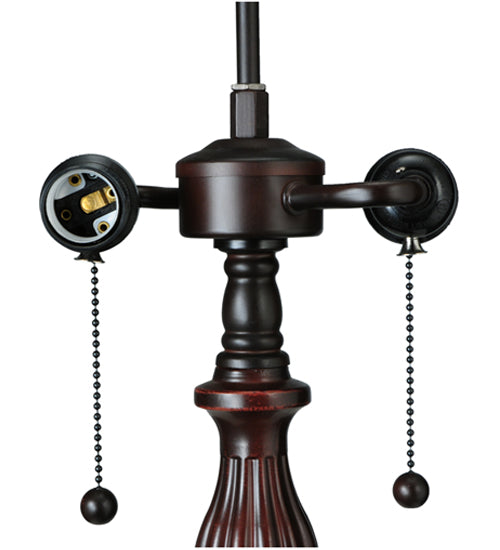 Meyda Tiffany Peacock and Lace Table Lamp - Stained Glass Peacock and Lace Table Lamp Light Fixture