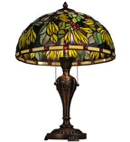 Meyda Tiffany Diente de Leon Table Lamp - Stained Glass Diente de Leon Table Lamp Under View