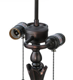 Meyda Tiffany Jewel Carousel Table Lamp - Stained Glass Jewel Carousel Table Lamp Light Fixture