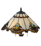Meyda Tiffany Jewel Carousel Table Lamp - Stained Glass Jewel Carousel Table Lamp Shade