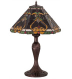 Meyda Tiffany Middleton Table Lamp - Stained Glass Middleton Table Lamp Turned Off
