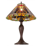 Meyda Tiffany Middleton Table Lamp - Stained Glass Middleton Table Lamp Upwards View