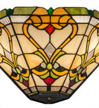 Meyda Tiffany Middleton Wall Sconce - Stained Glass Middleton Wall Sconce Shade Closeup