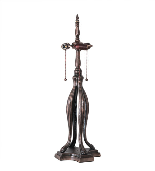 Meyda Tiffany Crowned Rosebud Table Lamp - Stained Glass Crowned Rosebud Table Lamp Base