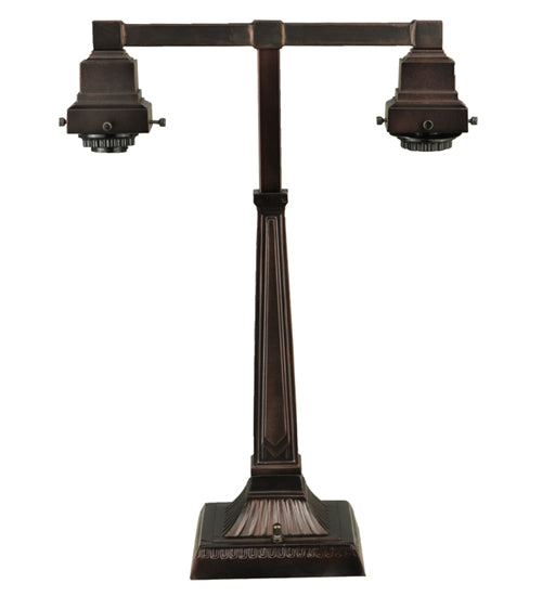 Meyda Tiffany Mackintosh Leaf Table Lamp - Stained Glass Mackintosh Leaf Table Lamp Base
