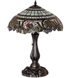 Meyda Tiffany Handel Grapevine 19" Table Lamp - Stained Glass Handel Grapevine 19" Table Lamp Turned Off