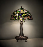 Meyda Tiffany Tidal-Shells Table Lamp - Stained Glass Tidal-Shells Table Lamp Room Setting