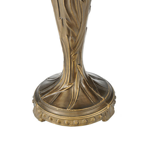 Meyda Tiffany Cleopatra Table Lamp - Stained Glass Cleopatra Table Lamp   Base Closeup
