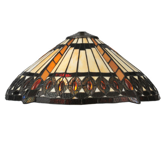 Meyda Tiffany Cleopatra Table Lamp - Stained Glass Cleopatra Table Lamp   Shade