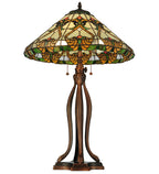 Meyda Tiffany Middleton Table Lamp - Stained Glass Middleton Table Lamp Upward view