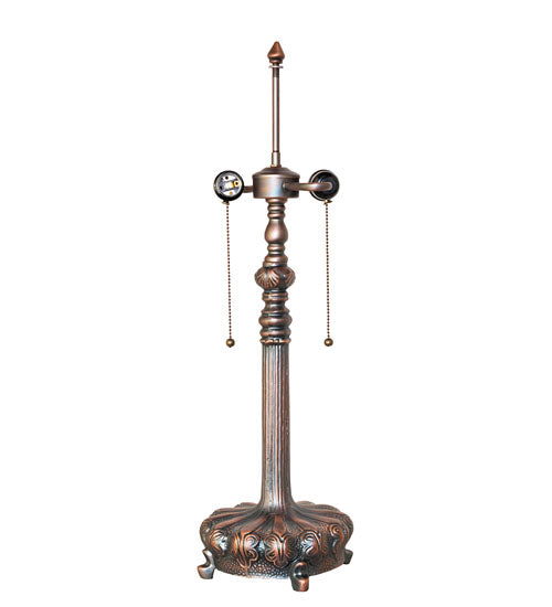 Meyda Tiffany Blue Wisteria Table Lamp - Stained Glass Blue Wisteria Table Lamp Base