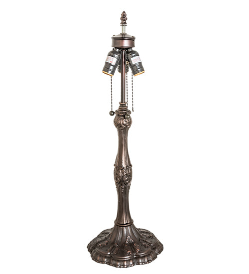 Meyda Tiffany Nouveau Cone Table Lamp - Stained Glass Nouveau Cone Table Lamp Base