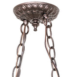 Meyda Tiffany Hanging Head Dragonfly 40" Billiards Lamp - Stained Glass Hanging Head Dragonfly 40" Billiards Lamp Base