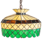 Meyda Tiffany Green 32" Billiards Lamp - Stained Glass Green 32" Billiards Lamp Shade