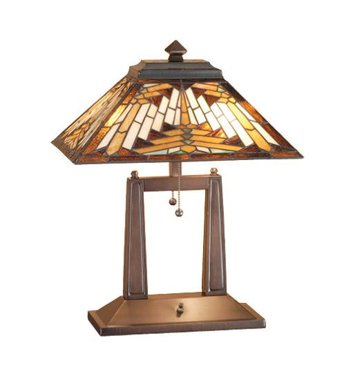 Meyda Tiffany Navajo Mission Desk Lamp