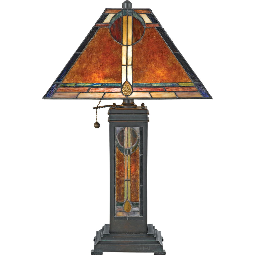 Quoizel San Gabriel Table Lamp - Stained Glass San Gabriel Table Lamp