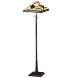 Meyda Tiffany Pinecone Mission Floor Lamp