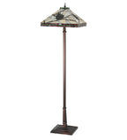 Meyda Tiffany Pinecone Mission Floor Lamp