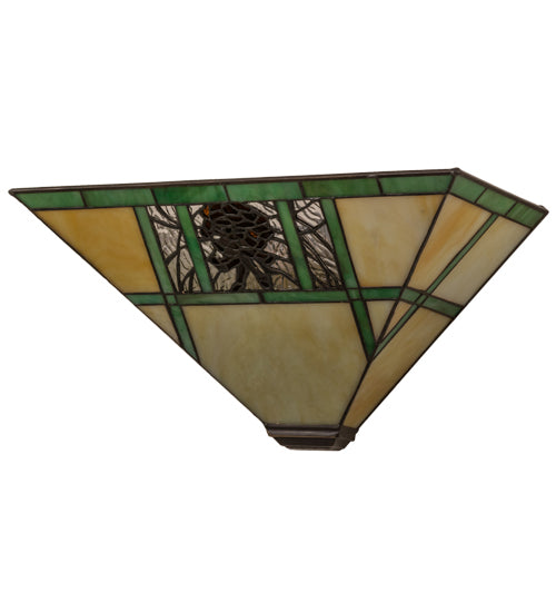 Meyda Tiffany Pinecone Ridge Wall Sconce