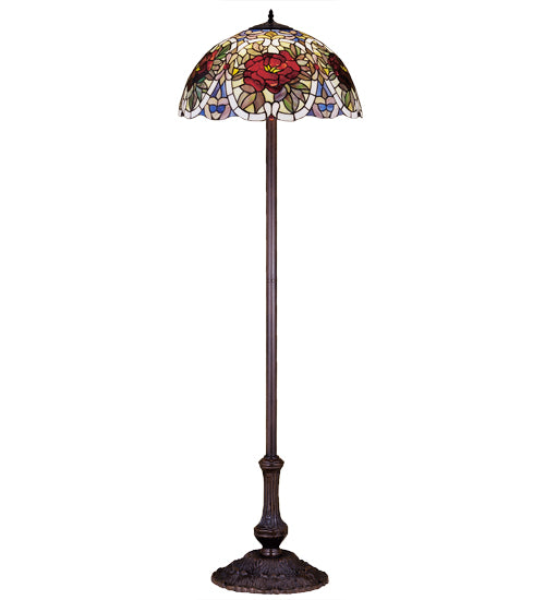 Meyda Tiffany Renaissance Rose Floor Lamp