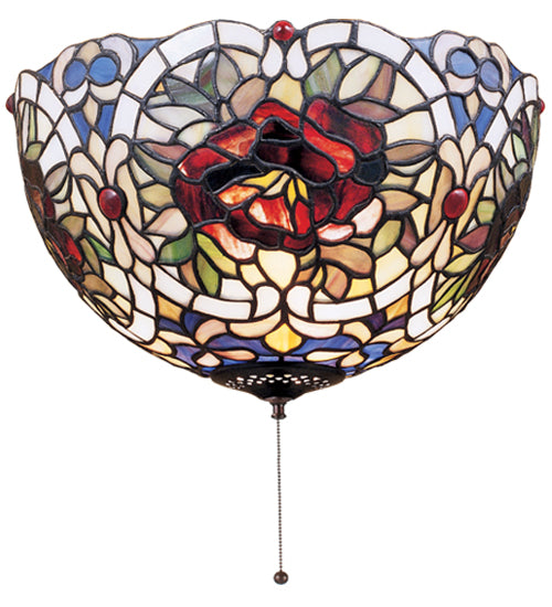 Meyda Tiffany Renaissance Rose Flush Mount Lamp