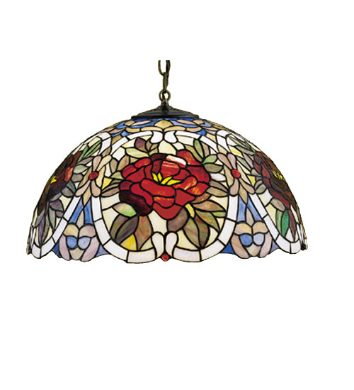 Meyda Tiffany Renaissance Rose Pendant
