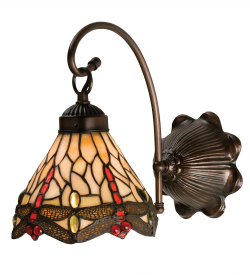 Dragonflies: Meyda Tiffany Scarlet Dragonfly Sconce