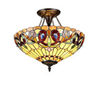 Chloe Serenity Semi-Flush Ceiling Lamp