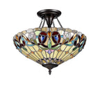 Chloe Serenity Semi-Flush Ceiling Lamp