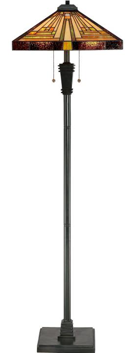 Quoizel Stephen Floor Lamp - Stained Glass Stephen Floor Lamp