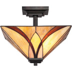 Quoizel Asheville Medium Semi Flush Mount