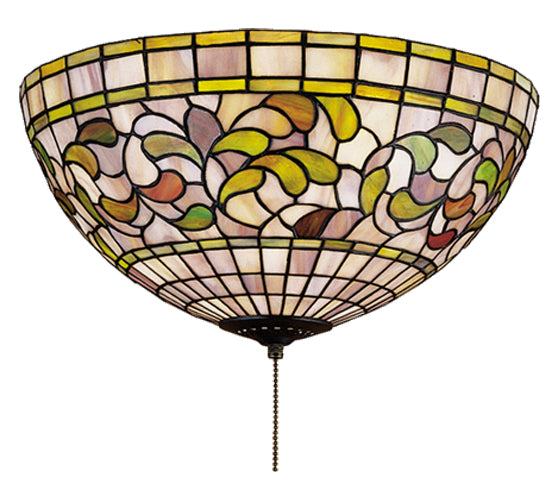 Meyda Tiffany Turning Leaf Flush Mount