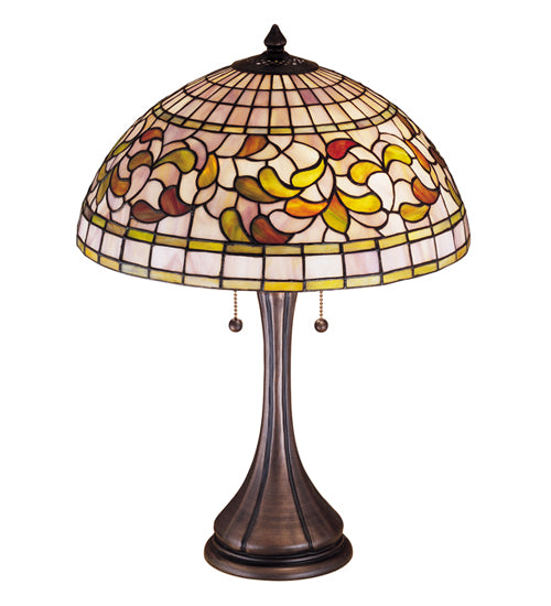 Meyda Tiffany Turning Leaf Table Lamp