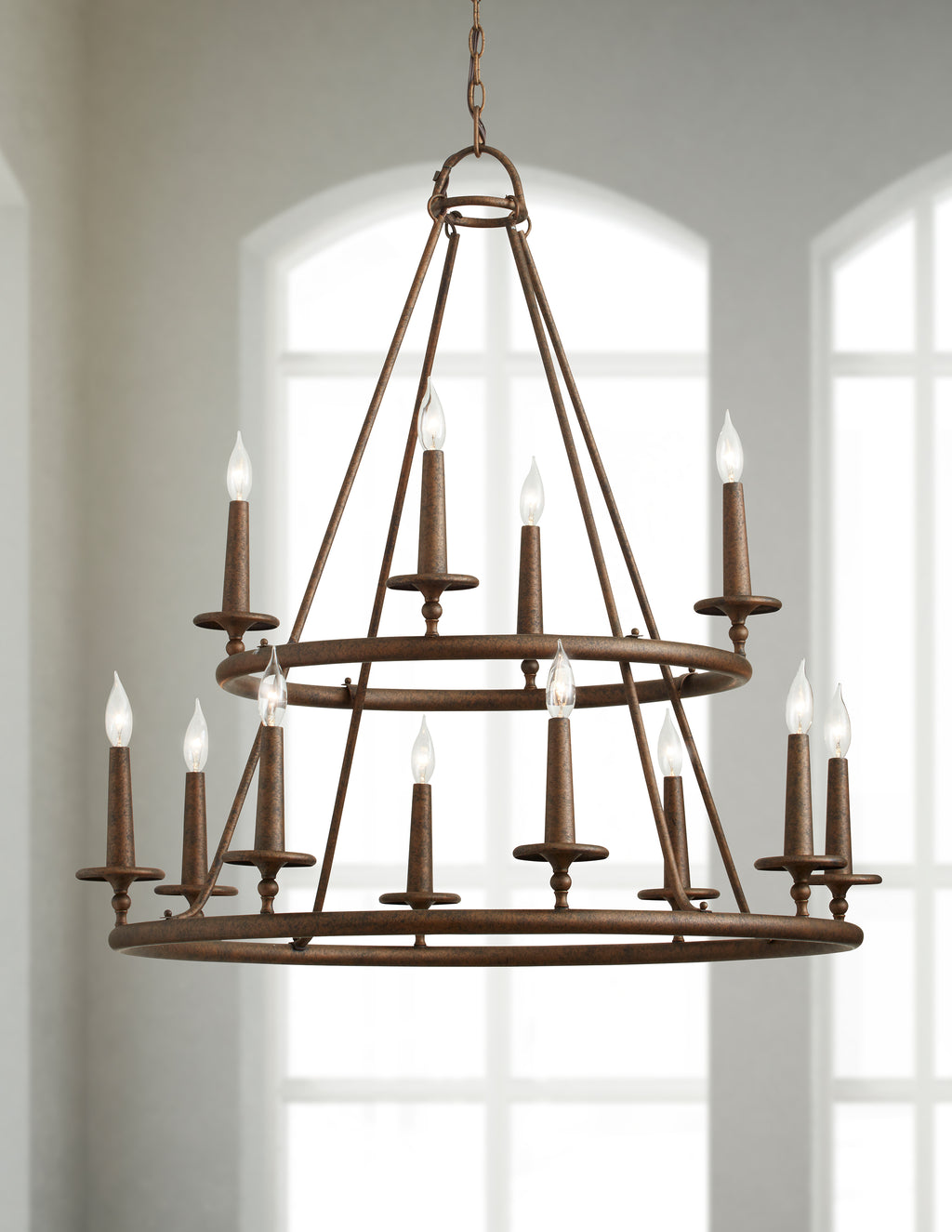 Quoizel Voyager Chandelier, 12 - Candle