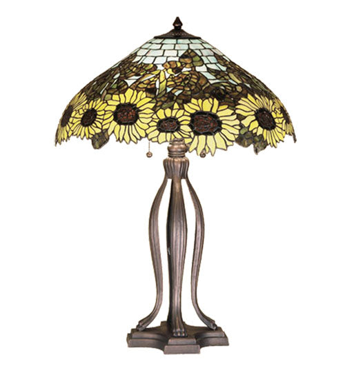 Meyda Tiffany Wild Sunflower Table Lamp