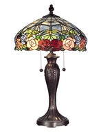 Dale Tiffany Zenia Rose Table Lamp